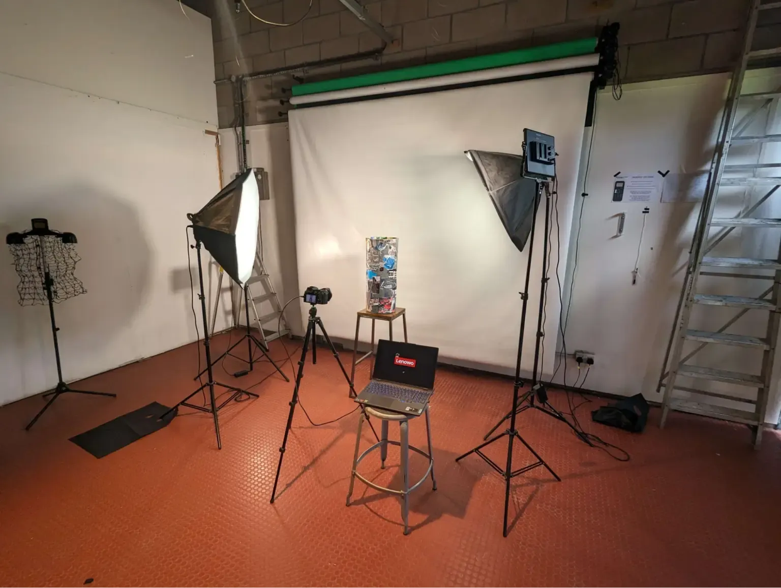 A photo of our studio at ESCG